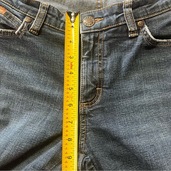 Lee Flared Bootcut Beaded Denim Jeans - Picture 9 of 13